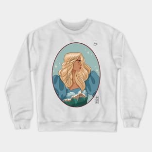 Mountains girl Crewneck Sweatshirt